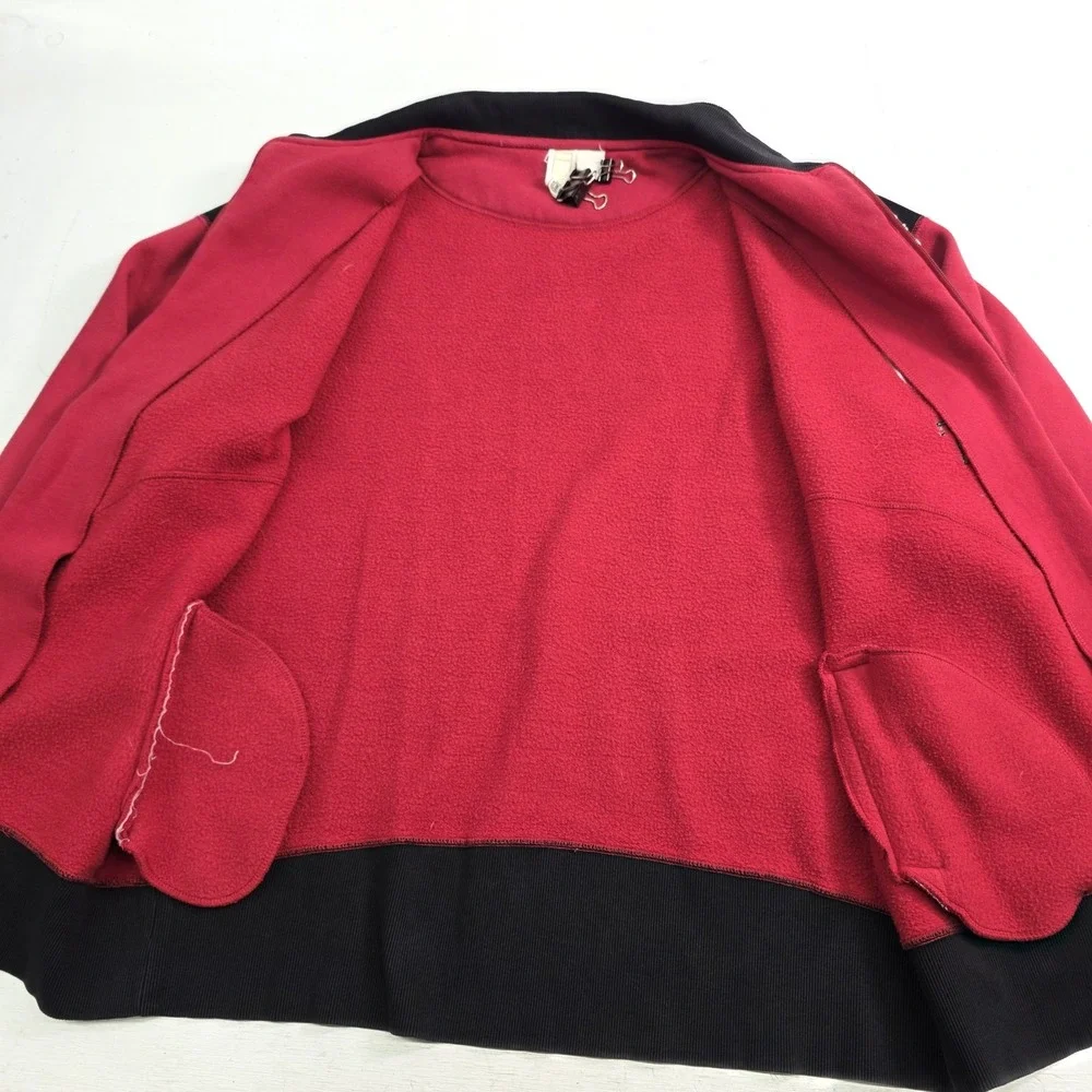 Vintage Element Jacket Red Embroidered‎ Spellout Skater Thumb Holes Men's XL VG